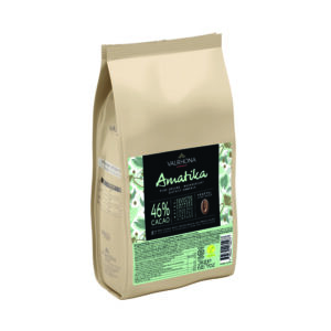 Valrhona Amatika Madagaskar "mliečna" 46% VEGAN 1kg NB